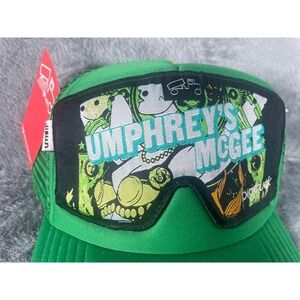 Bigtruck NWT Umphrey's McGee Trucker Hat Green Mesh Snapback‎ Band Merch